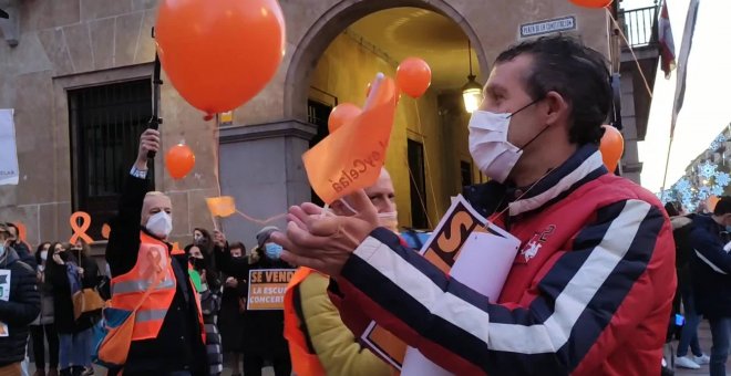 Manifestación en Salamanca contra la 'Ley Celaá'