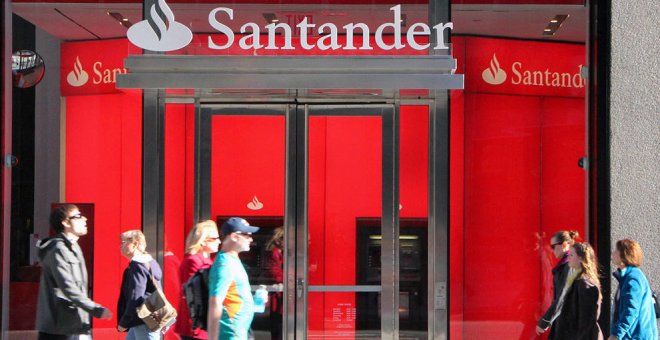 El Banco Santander reduce la afectación del ERE y limita la movilidad geográfica