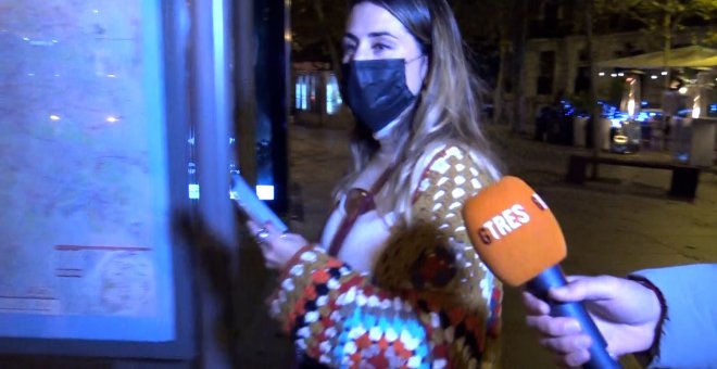 Elena Tablada vive una noche de chicas saltándose el confinamiento perimetral