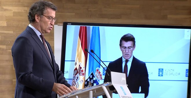 Feijóo comparece para dar cuenta de las nuevas medidas en Galicia
