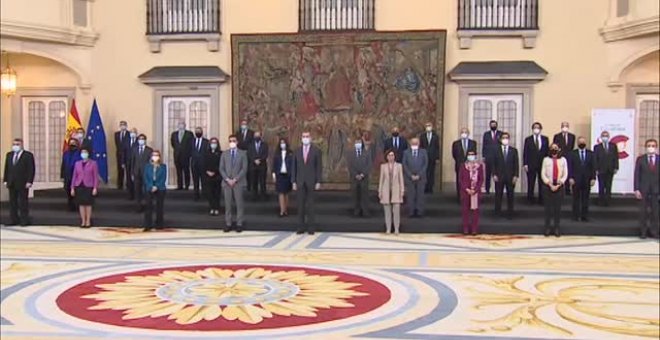 Felipe VI reaparece tras diez días en cuarentena por haber mantenido contacto directo con un positivo en COVID-19