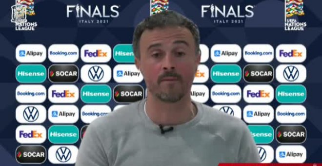 Luis Enrique: "Ser capaces de levantar un título sería maravilloso"