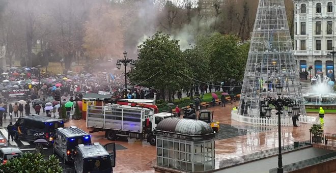 Los hosteleros asturianos salen a la calle para protestar