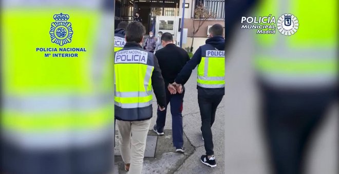 Detenido un alunicero buscado por atropellar a un agente en Madrid