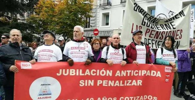 Las jubilaciones anticipadas con largas carreras y el Pacto de Toledo