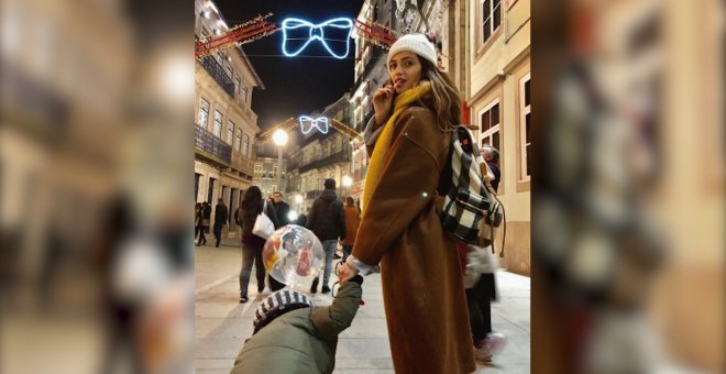 Sara Carbonero desvela uno de sus "momentos rescate" con un recuerdo navideño