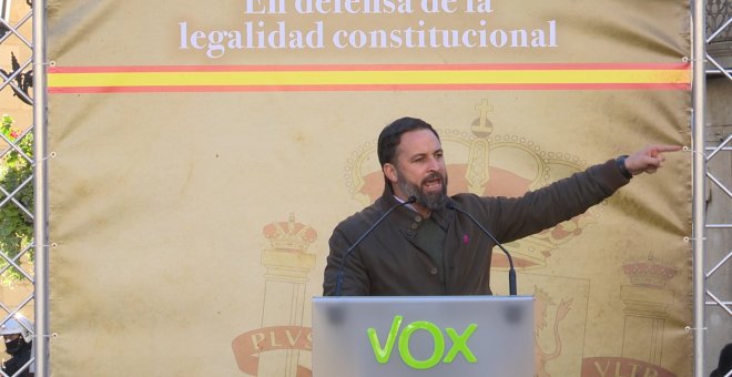 Abascal: "El mayor enemigo de la Constitución es el Gobierno"