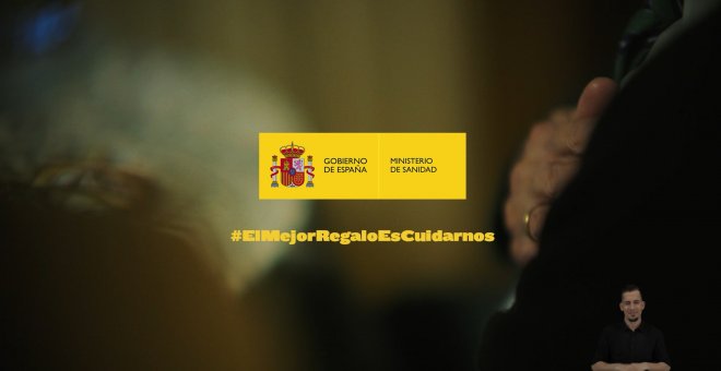 #ElMejorRegaloEsCuidarnos, lema de la campaña del Ministerio de Sanidad