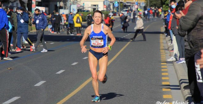 Irene Pelayo, cuarta española en el Maratón de Valencia
