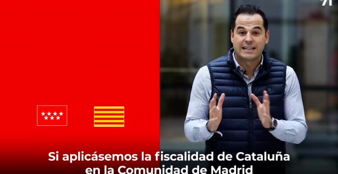 Aguado explica "la verdad de los impuestos" en la Comunidad de Madrid