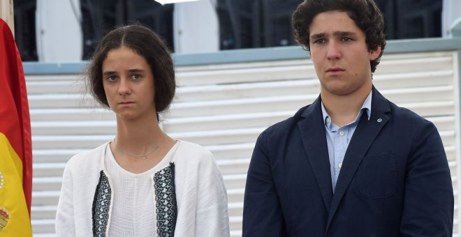 Froilán y Victoria Federica usaron las tarjetas 'black' de Juan Carlos I para viajes en Uber y compras en El Corte Inglés