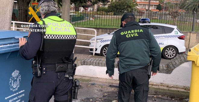 Detenidos dos vecinos de Medio Cudeyo y Guarnizo por la quema de 31 contenedores de basura