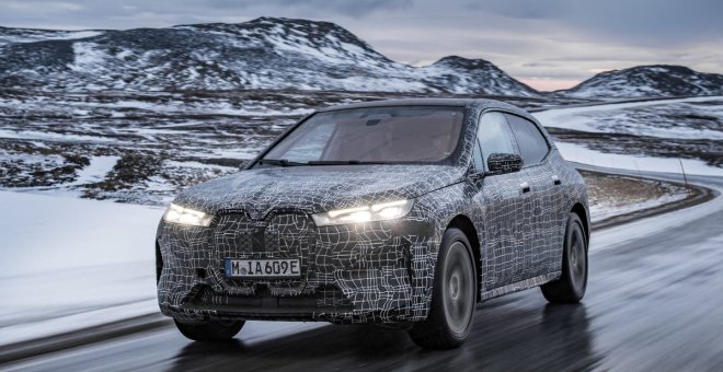 Las baterías y la suspensión del BMW iX 2022, a prueba en condiciones de frío extremo
