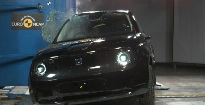 El adorable Honda e eléctrico se somete a los test de seguridad de Euro NCAP