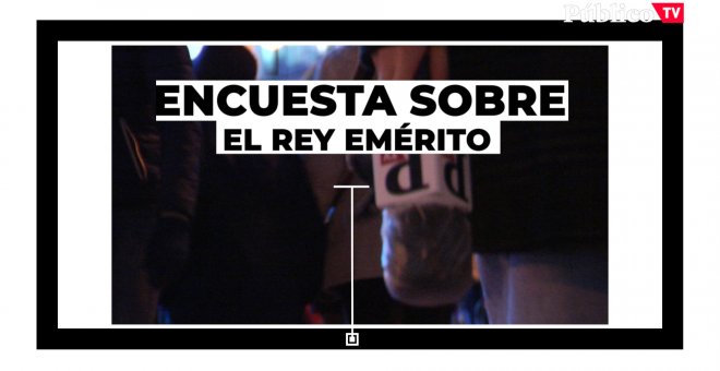 ¿Qué opinan en la calle del último movimiento del rey emérito?