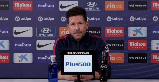 Simeone: "Zidane es un ganador con humildad y respeto"