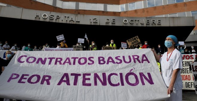 El Hospital Isabel Zendal entra en funcionamiento entre las protestas de los sanitarios por los traslados forzosos