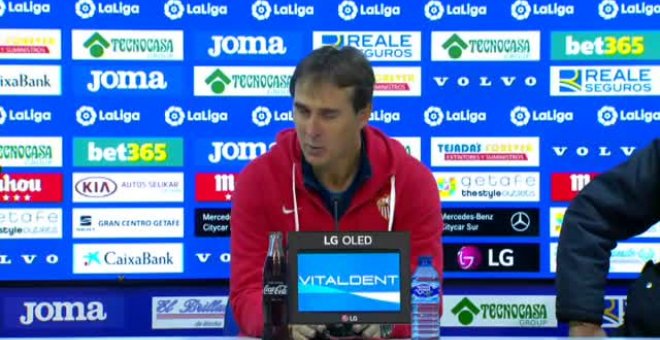 Lopetegui: "Ganar es muy difícil en la liga española"