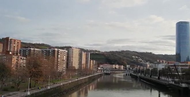 Jornada agradable en Bilbao tras días de lluvia y frío