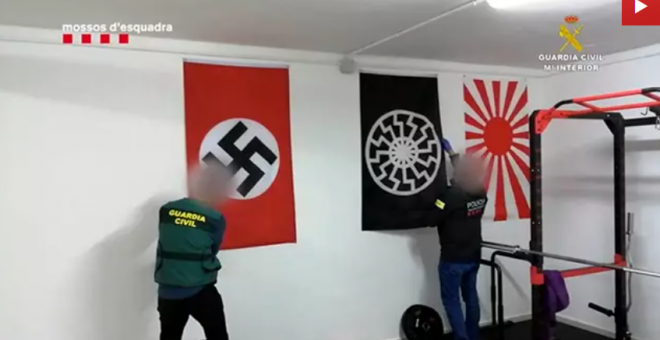 Detenidos dos nazis por tenencia de armas y enaltecimiento del terrorismo racista