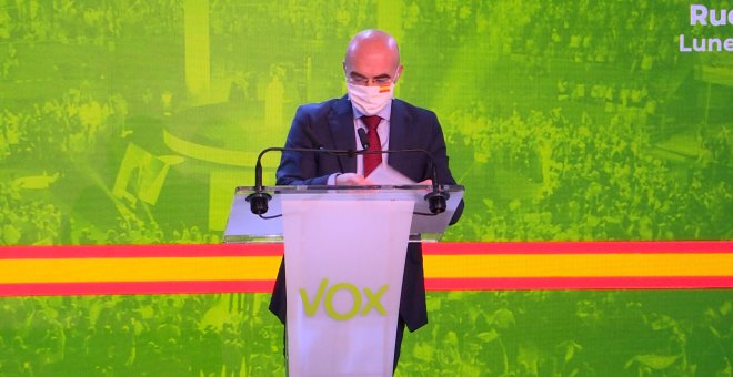 Rueda de prensa de VOX