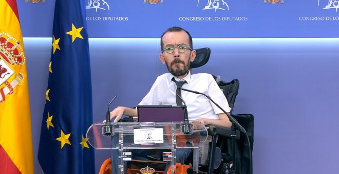 Echenique tilda de "sinsentido" volver a juzgar a Otegi