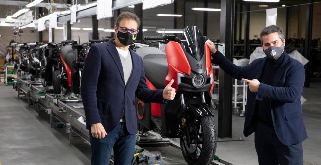 Silence ya produce en Barcelona la primera moto eléctrica de Seat