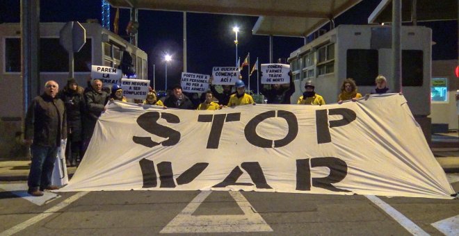 El Gobierno sanciona a los antimilitaristas que protestaron contra un barco saudí que cargó explosivos en Sagunto