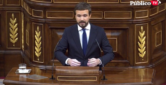 Pablo Casado, a Pedro Sánchez: "Sienta de verdad (...), con lágrimas"