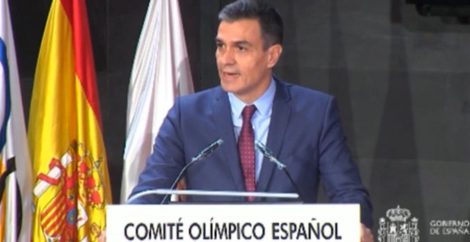 Sánchez se compromete a modernizar el sector deportivo de forma urgente