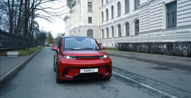 Kama-1: un curioso coche eléctrico ruso sorprendentemente capaz en todo