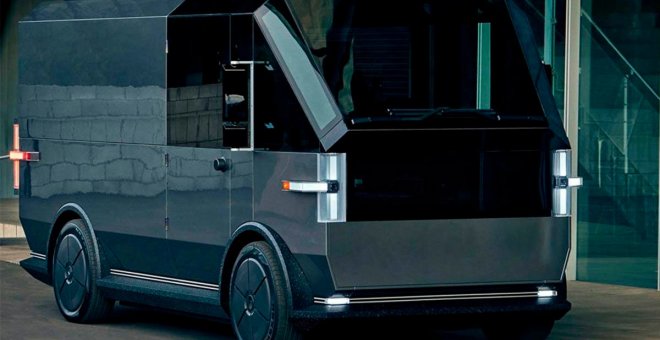 La furgoneta eléctrica de Canoo, al más puro estilo Tesla Cybertruck, no es un concepto