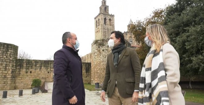 Alejandro Fernández se reúne con las AMPA de la escuela concertada de Barcelona