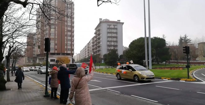 Manifestación en contra de la LOMLOE en Pamplona