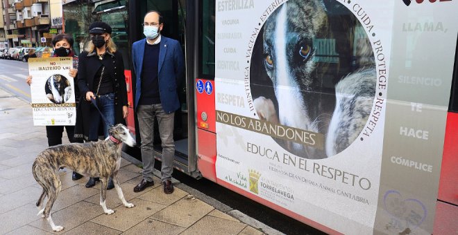 Torrelavega lanza una campaña de concienciación sobre el maltrato y abandono animal