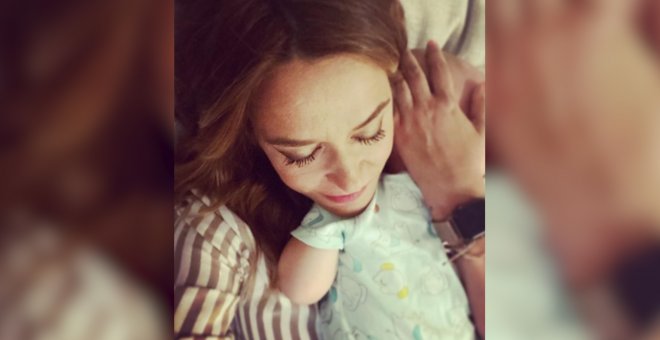 Toñi Moreno comparte una tierna fotografía junto a su hija