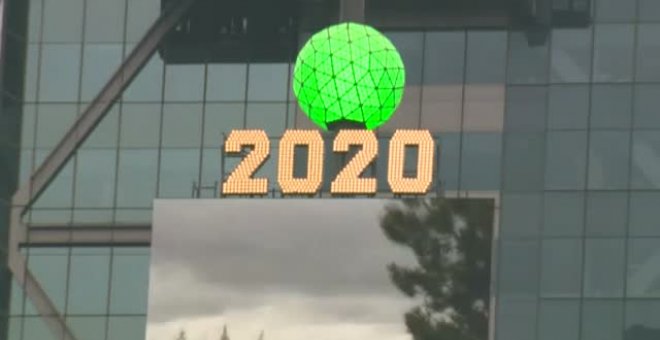 El luminoso de 2021 ya está listo en Times Square