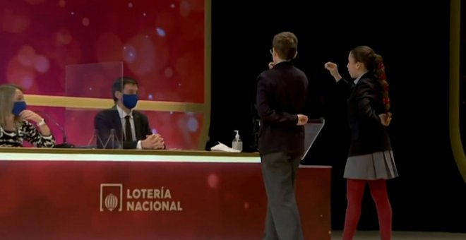 El 6.095, agraciado con el segundo premio del Sorteo de Navidad 2020