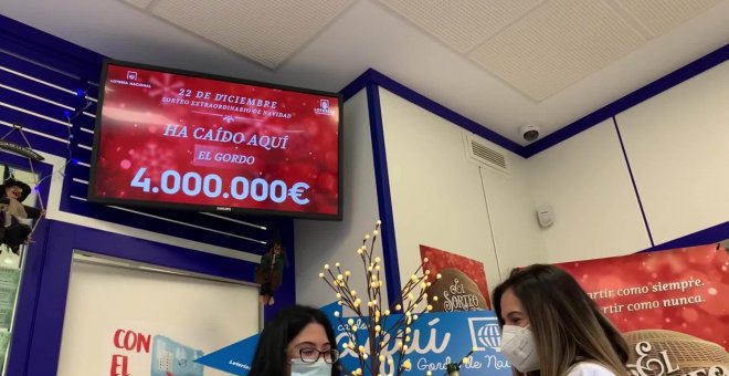 El 'Gordo', el 72.897, reparte 5,6 millones en Boñar (León)