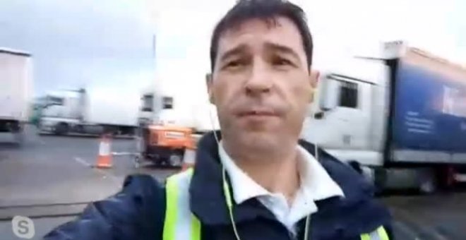 Los camioneros españoles atrapados en Inglaterra no volverán a tiempo a casa por Navidad
