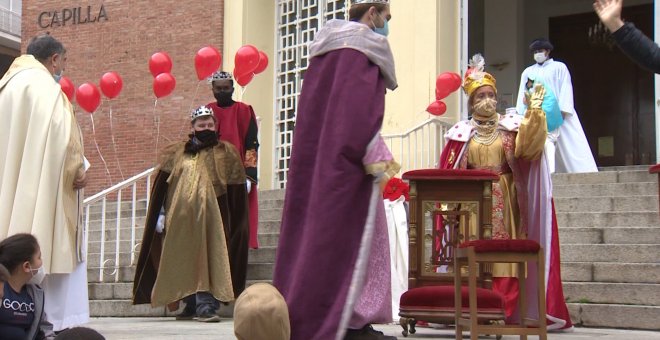 Los Reyes Magos llegan a la Fundación Madrina