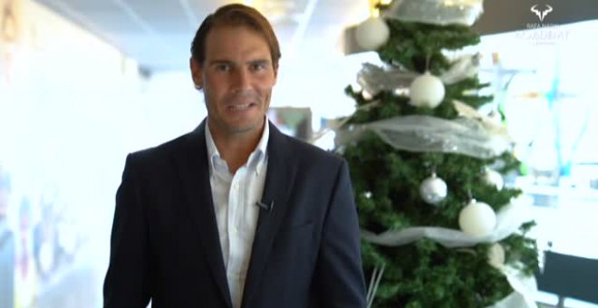 Rafa Nadal felicita la Navidad y pide responsabilidad