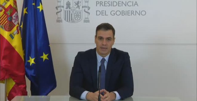 Pedro Sánchez destaca el compromiso de las FAS con la democracia en su mensaje a las tropas en el exterior