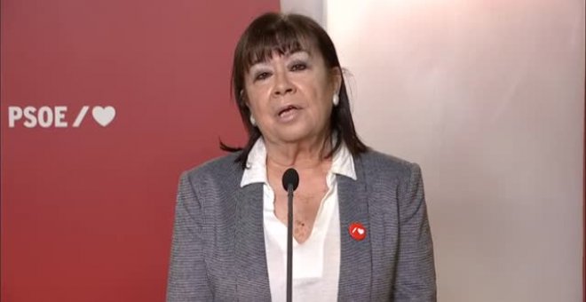 Cristina Narbona: "Ponemos el énfasis en el firme compromiso del Rey con los valores éticos que los ciudadanos reclaman en las instituciones"