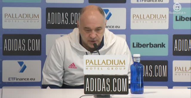 Pablo Laso en la previa del Clásico: "Espero la mejor versión del Barcelona"