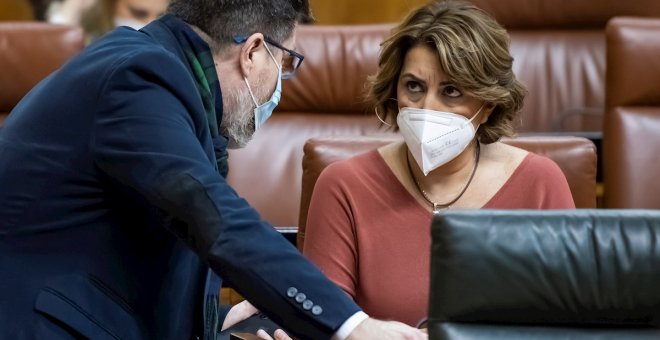 Susana Díaz valora el Gobierno de coalición, pero aclara que en Andalucía siguen caminos diferentes