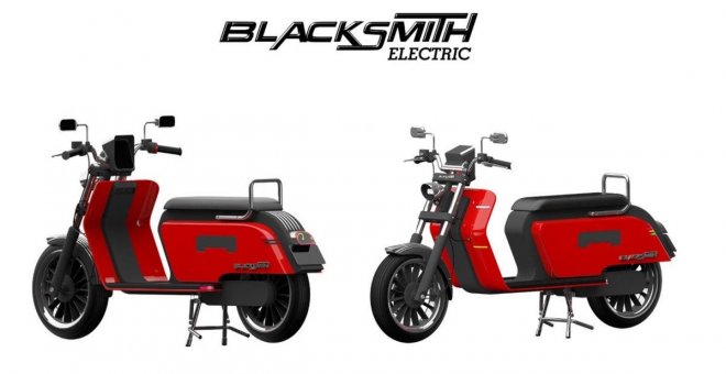 Blacksmith B4: un scooter eléctrico de la India con baterías intercambiables