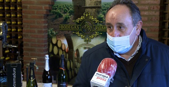 El cava extremeño cierra 2020 con una "bajada importante" de ventas