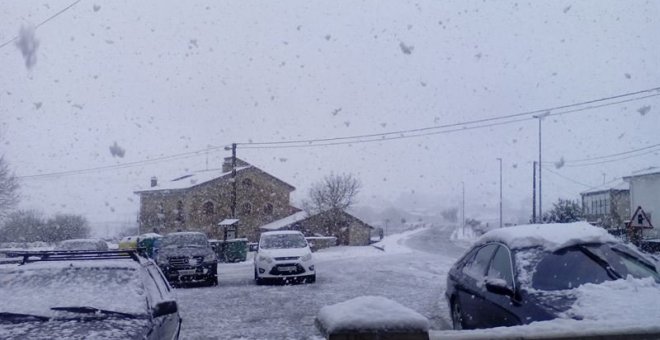 Cantabria estará en alerta por nieve hasta el sábado y por olas hasta el viernes