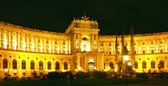 El Palacio Imperial de Hofburg en Viena